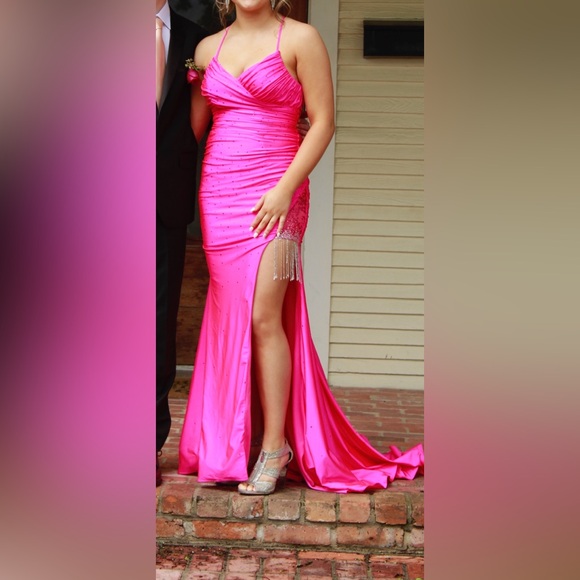 Dresses & Skirts - Sassy Pink Evening Gown